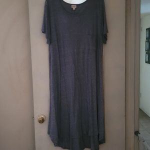 3xl blue heathered carly